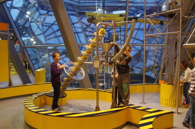 Children enjoying an interactive in the Copernicus Science Centre.  Photo Credit: Martin George